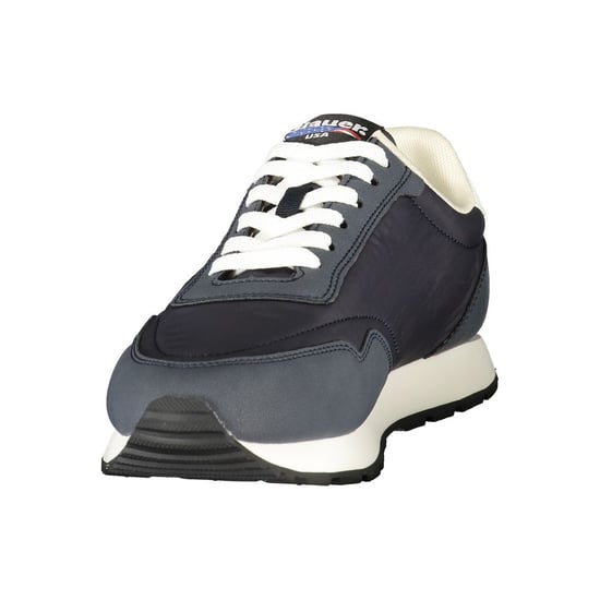 Blauer Blue Polyester Herren Sneaker - Image 3