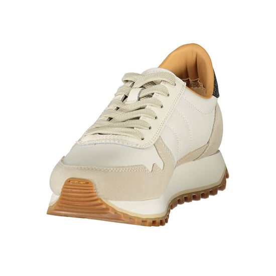 Blauer Bianco Polyurethan Damen Sneaker Bereit zu Funkeln - Image 3