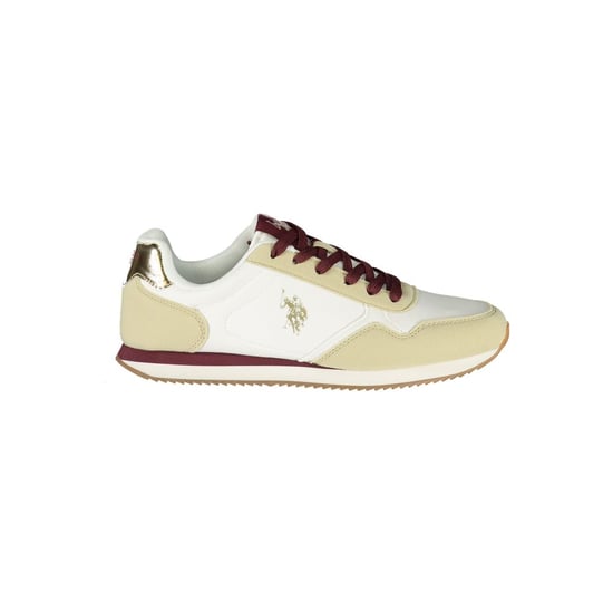 U.S. POLO ASSN. Weiße Polyurethan Damen Sneaker - Image 1
