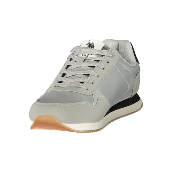U.S. POLO ASSN. Graue Polyurethan Herren Sneaker - Image 3