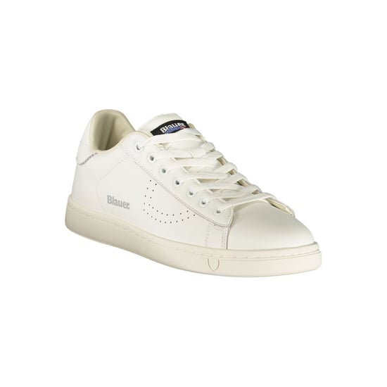 Blauer Weiße Polyurethan Herren Sneaker - Image 2