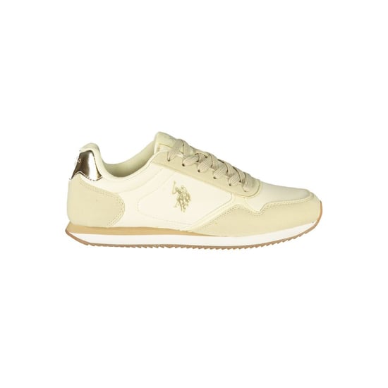 U.S. POLO ASSN. Beige Polyurethan Damen Sneaker - Image 1