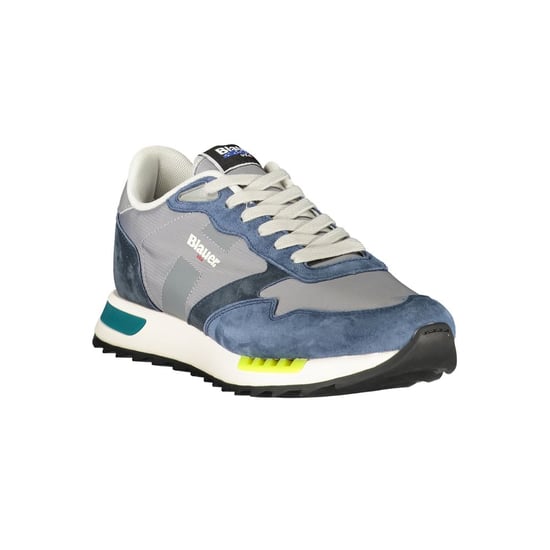 Blauer Blue Polyester Herren Sneaker - Image 2