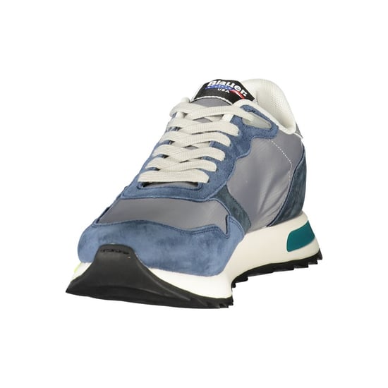 Blauer Blue Polyester Herren Sneaker - Image 3
