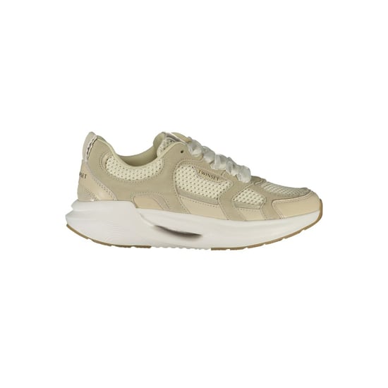 Twinset Beige Stoff Damen Sneakers - Image 1