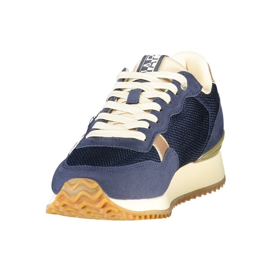 Napapijri Blau Polyester Damen Sneaker - Image 3