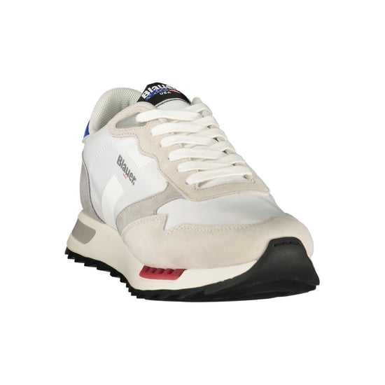 Blauer Weißer Polyester Herren-Sneaker - Image 2