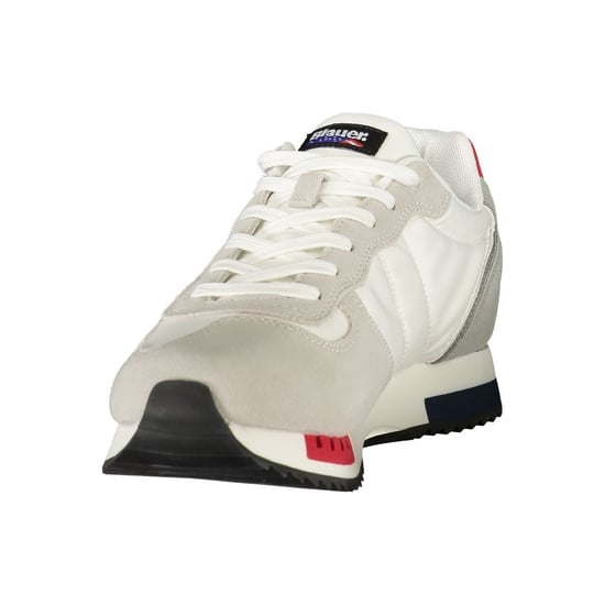 Blauer Weißer Polyurethan Herren Sneaker - Image 3