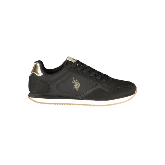 U.S. POLO ASSN. Schwarze Polyurethan Damen Sneaker - Image 1