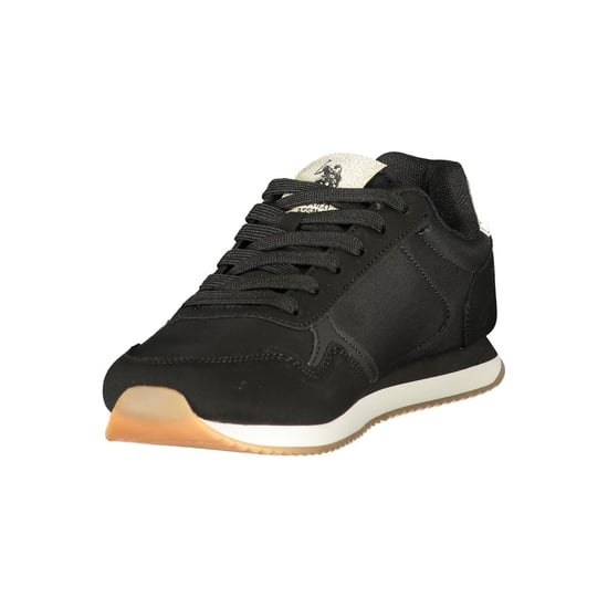 U.S. POLO ASSN. Schwarze Polyurethan Damen Sneaker - Image 3