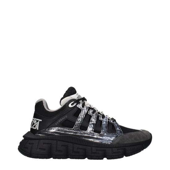 Versace Schwarze Stoff-Athletik-Sneaker - Image 1