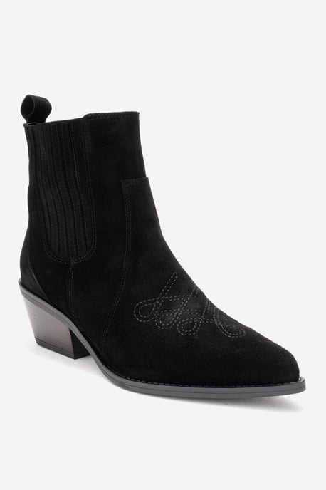 Julieta Leder-Blockabsatz Western-Stiefel (Damen) - Image 2