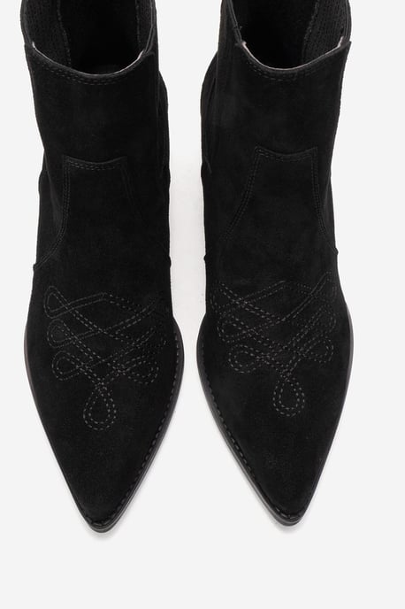 Julieta Leder-Blockabsatz Western-Stiefel (Damen) - Image 3