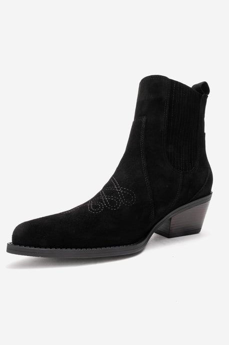 Julieta Leder-Blockabsatz Western-Stiefel (Damen) - Image 4