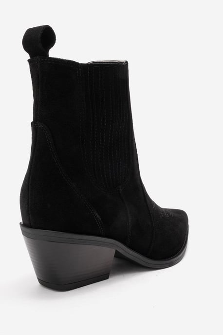 Julieta Leder-Blockabsatz Western-Stiefel (Damen) - Image 5