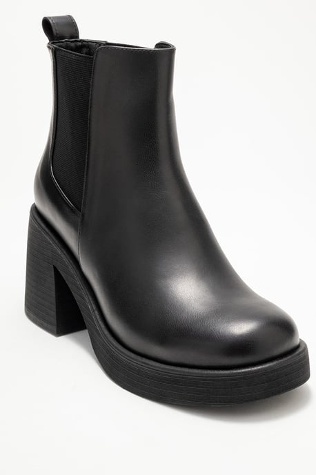 Lysa Leder-Plateaustiefel - Image 1