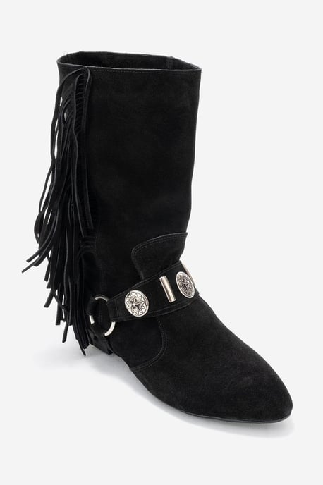 Selora Leder Schnalle Western Boot - Image 1