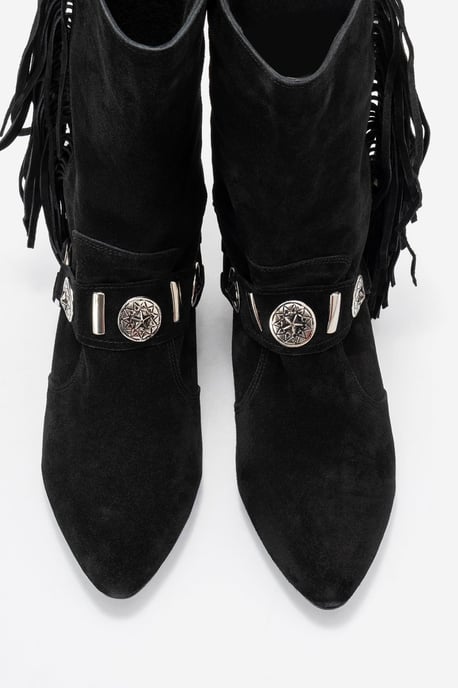 Selora Leder Schnalle Western Boot - Image 3