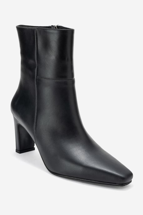 Kyoto Leder Blockabsatz Stiefel - Image 1