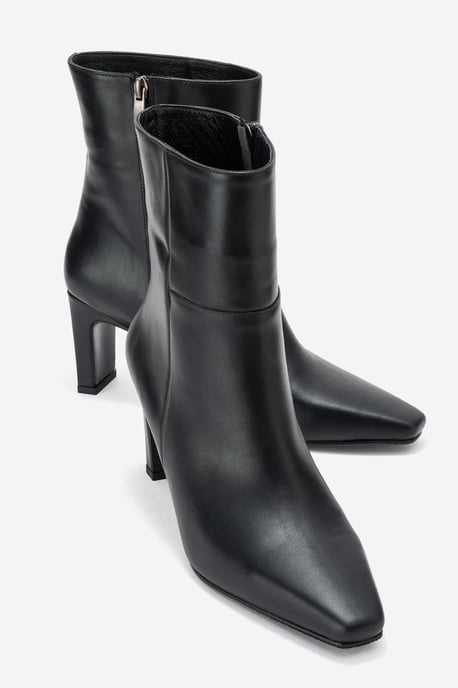 Kyoto Leder Blockabsatz Stiefel - Image 2