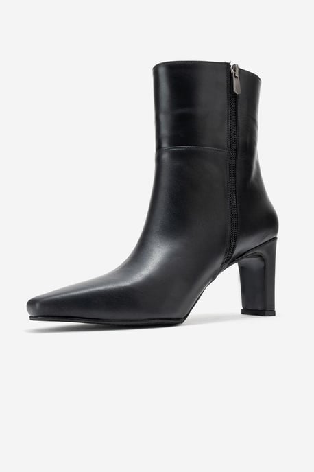 Kyoto Leder Blockabsatz Stiefel - Image 4