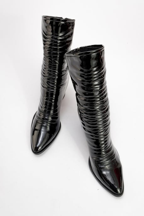 Laval Reißverschluss hinten Blockabsatz Stiefel (Damen) - Image 3