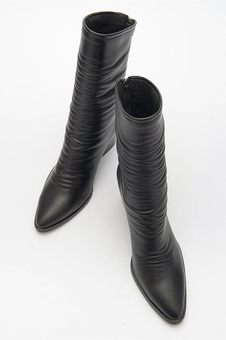 Laval Reißverschluss hinten Blockabsatz Stiefel (Damen) - Image 5