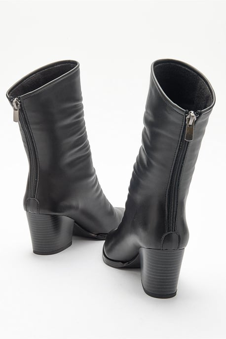 Laval Reißverschluss hinten Blockabsatz Stiefel (Damen) - Image 6