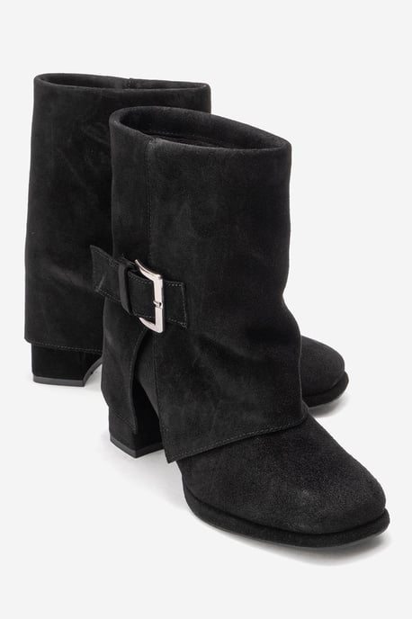 Lore Leder Blockabsatz Stiefel (Damen) - Image 2