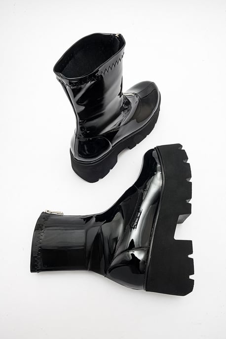 Ovil Plateau-Reißverschlussstiefel (Damen) - Image 2