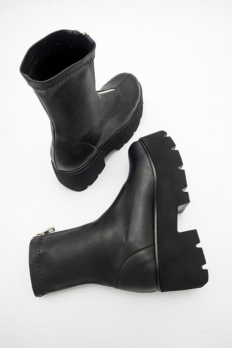 Ovil Plateau-Reißverschlussstiefel (Damen) - Image 2