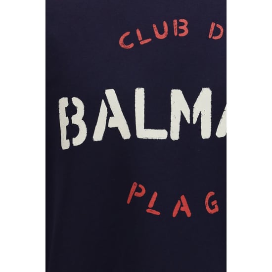 Balmain Blaues Baumwoll-Sweatshirt - Image 3