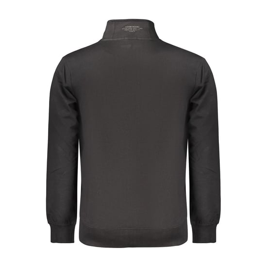 Coveri Moving Schwarzes Baumwolle Herren Sweatshirt - Image 2