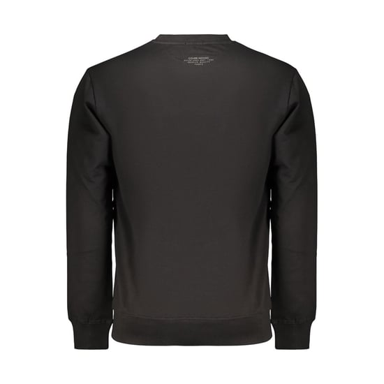 Coveri Moving Schwarzes Baumwolle Herren Sweatshirt - Image 2