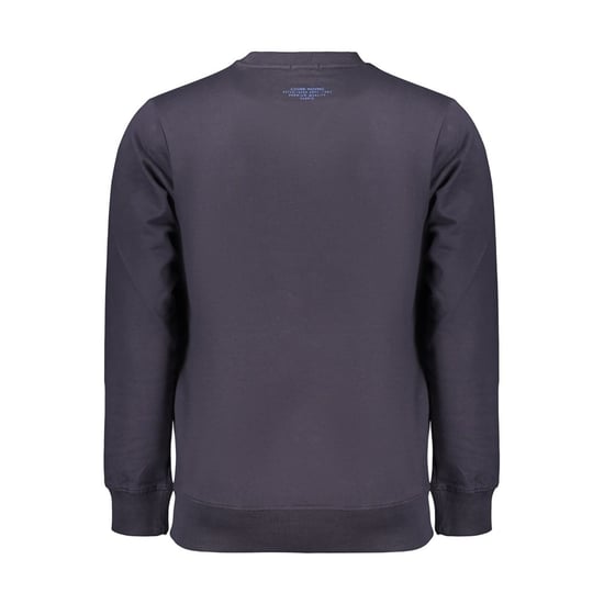 Coveri Moving Blauer Baumwoll-Herrenpullover - Image 2