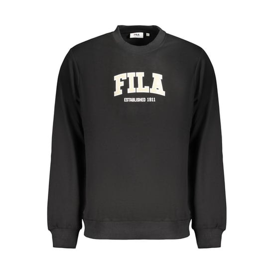 Fila Schwarzes Baumwoll-Herren-Sweatshirt - Image 1
