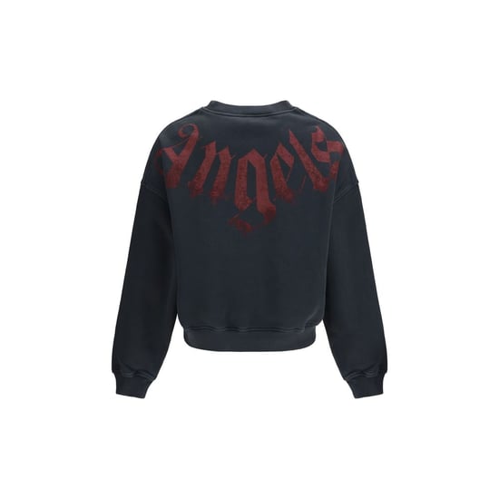 Palm Angels Schwarzes Baumwoll-Sweatshirt - Image 2