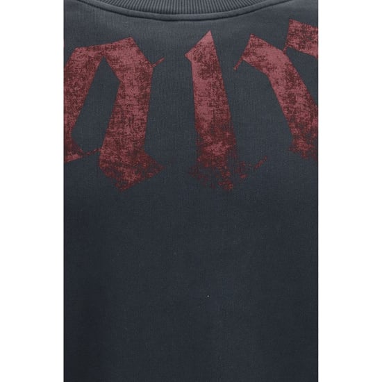 Palm Angels Schwarzes Baumwoll-Sweatshirt - Image 3