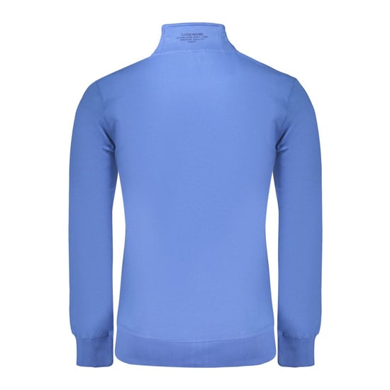 Coveri Moving Blauer Baumwoll-Hoodie für Herren - Image 2