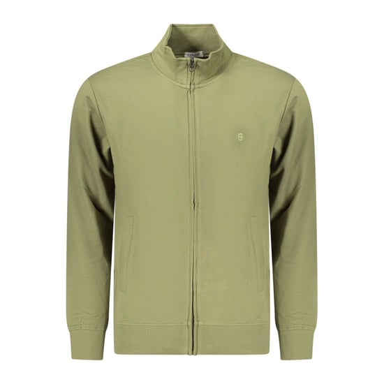 Coveri Moving Grünes Baumwoll-Herren-Sweatshirt - Image 1