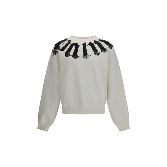 Palm Angels Weißes Baumwoll-Sweatshirt - Image 1