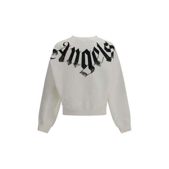 Palm Angels Weißes Baumwoll-Sweatshirt - Image 2