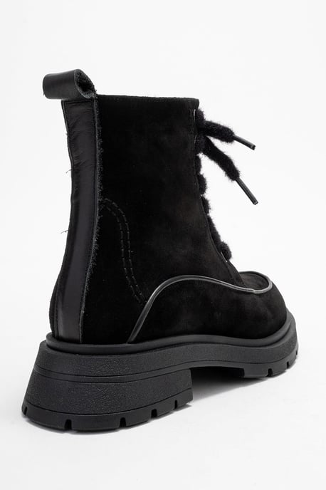 Mina Leder-Schnürstiefel (Damen) - Image 5