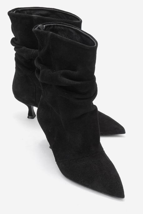 Balei Leder Spitzer Zeh Stiefel (Damen) - Image 2
