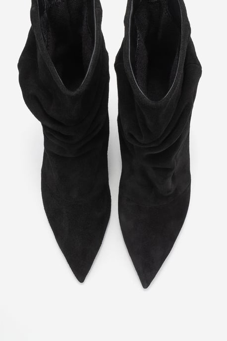 Balei Leder Spitzer Zeh Stiefel (Damen) - Image 3