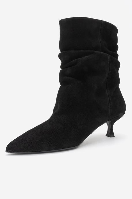 Balei Leder Spitzer Zeh Stiefel (Damen) - Image 4