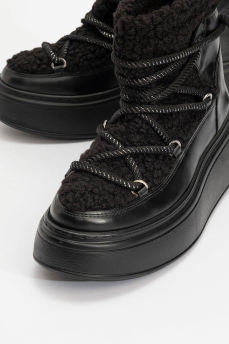 Dila Gefütterter Stiefel mit Fell - Image 3