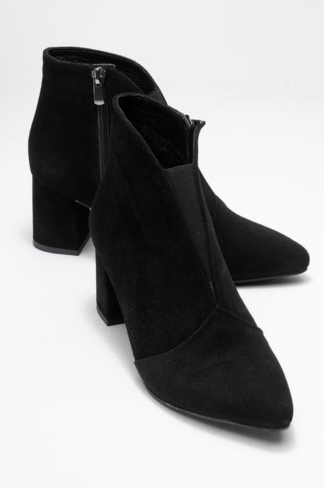 Finda Leder Blockabsatz Stiefel - Image 2