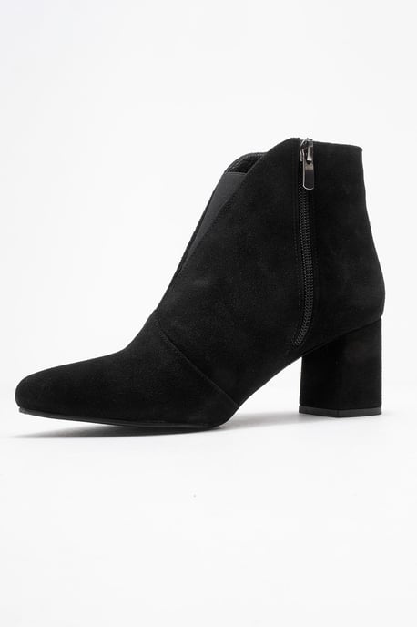 Finda Leder Blockabsatz Stiefel - Image 4