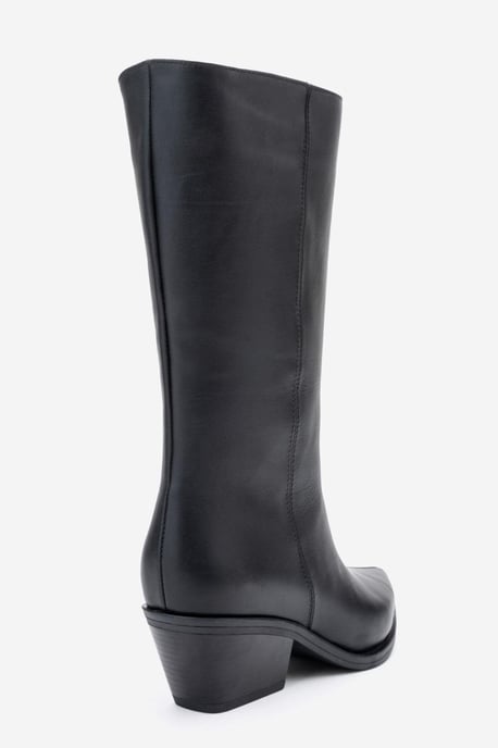 Juana Leder Spitzschuh Stiefel (Damen) - Image 5